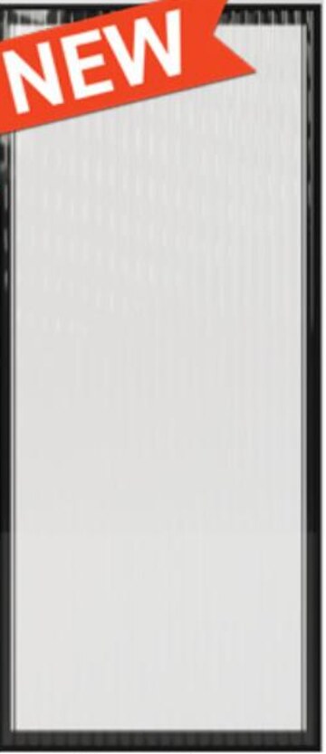 Crystal Glass cabinet door slab