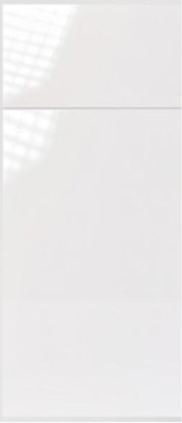 High Gloss White cabinet door slab