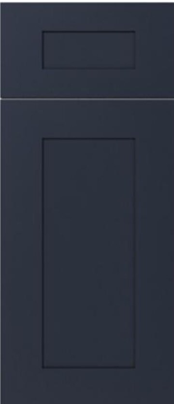 Navy Blue cabinet door slab