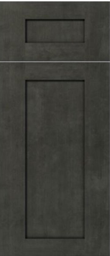 Shaker Charcoal cabinet door slab