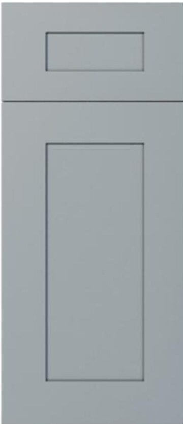 Shaker Gray cabinet door slab