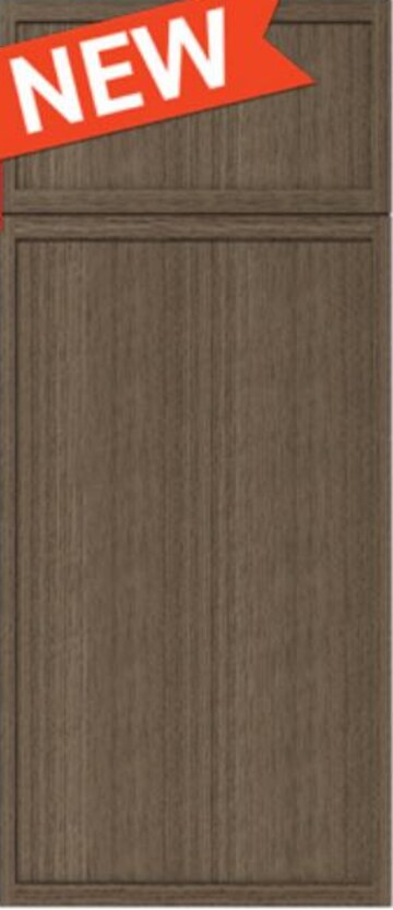 Slim Amber Oak cabinet door slab