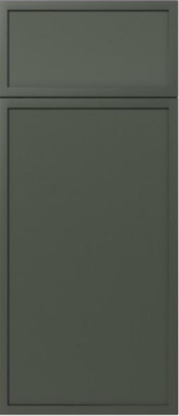 Slim Aston Green cabinet door slab