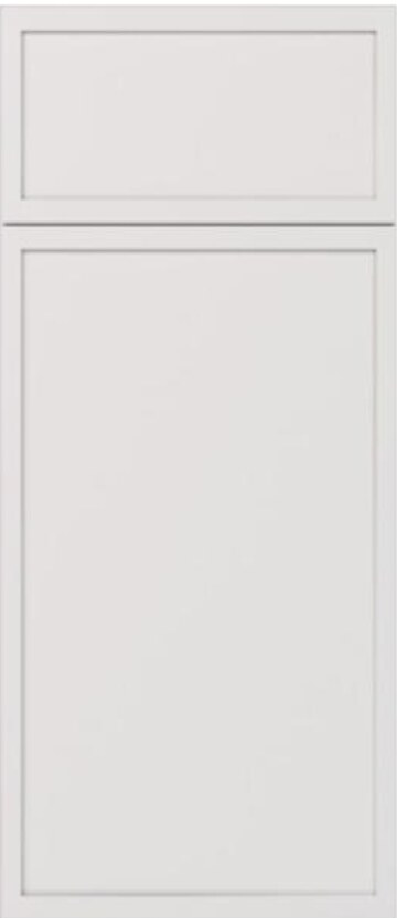 Slim Dove White cabinet door slab